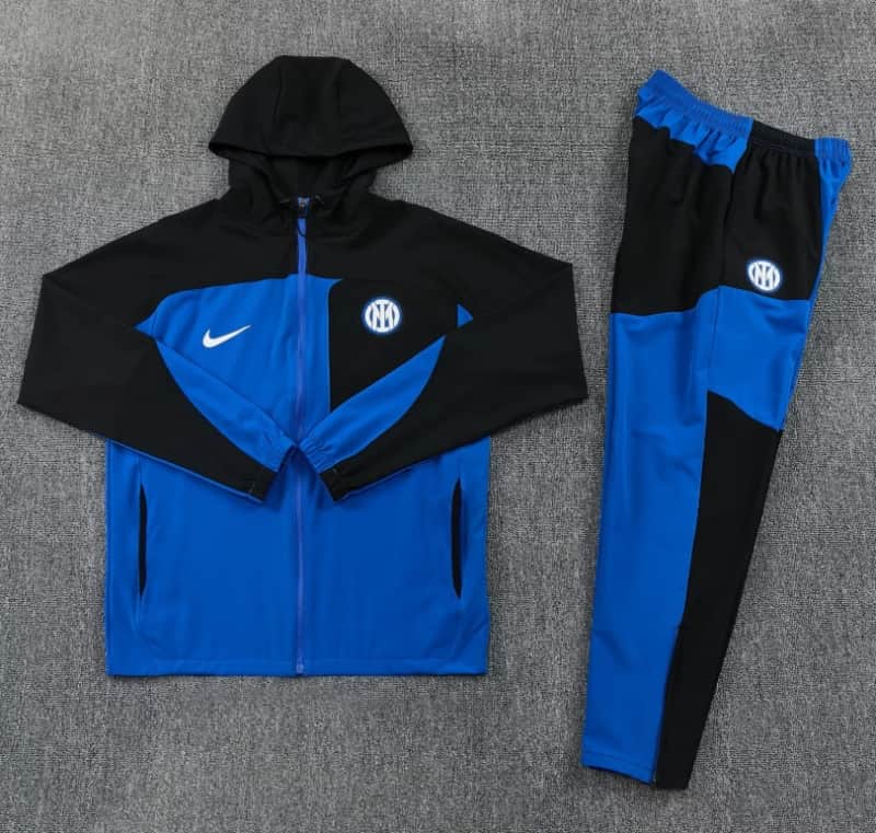 AAA(Thailand) Inter Milan 26/27 Blue Soccer Windbreaker Tracksuit AAA(Thailand) Inter Milan 26/27 Blue Soccer Windbreaker Tracksuit