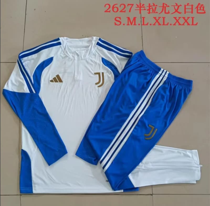 AAA(Thailand) Juventus 26/27 White Soccer Tracksuit AAA(Thailand) Juventus 26/27 White Soccer Tracksuit