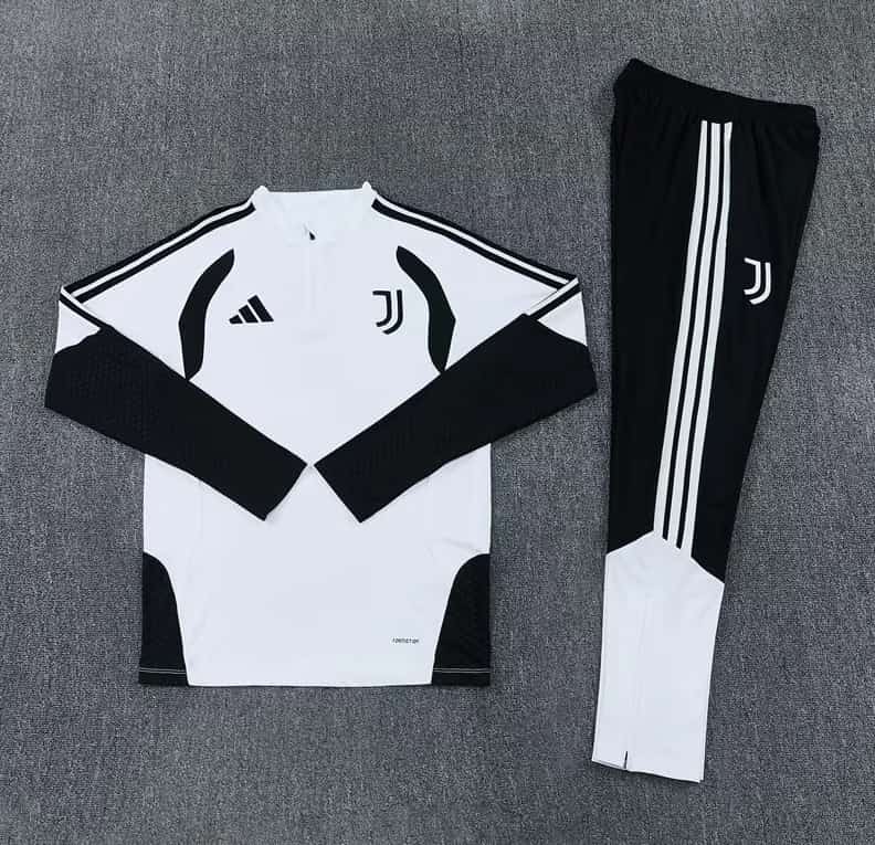 AAA(Thailand) Juventus 26/27 White Soccer Tracksuit 02 AAA(Thailand) Juventus 26/27 White Soccer Tracksuit 02