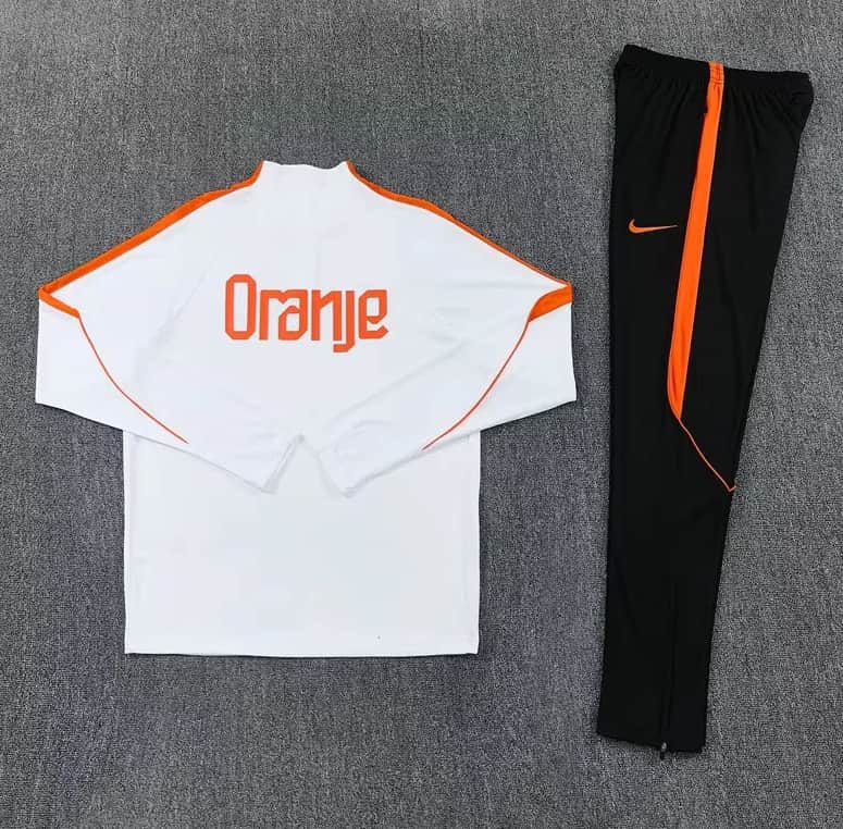 AAA(Thailand) Netherlands 2026 White Soccer Tracksuit