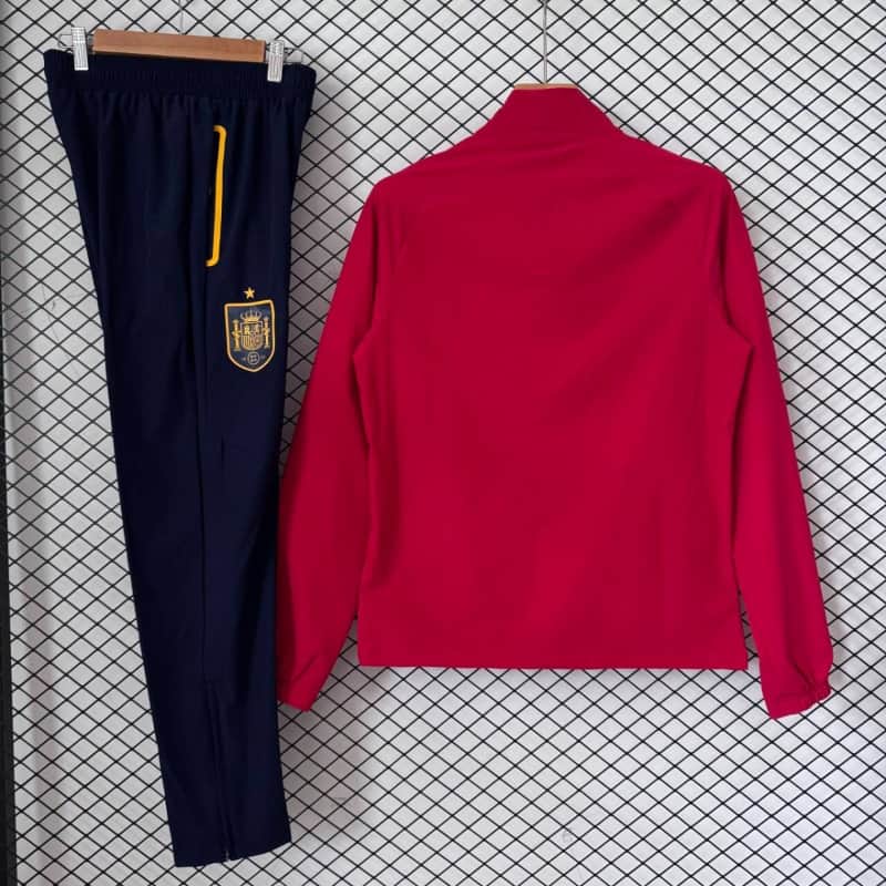 AAA(Thailand) Spain 2026 Red Soccer Tracksuit