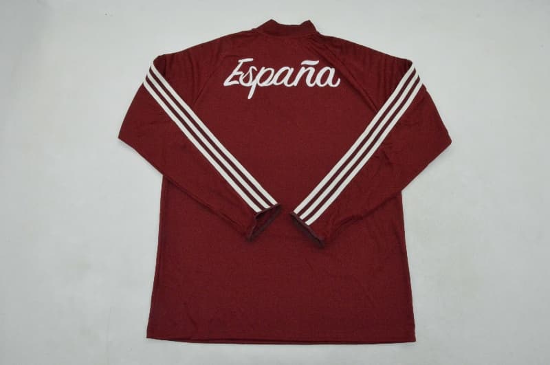 AAA(Thailand) Spain 2026 Red Soccer Tracksuit 04
