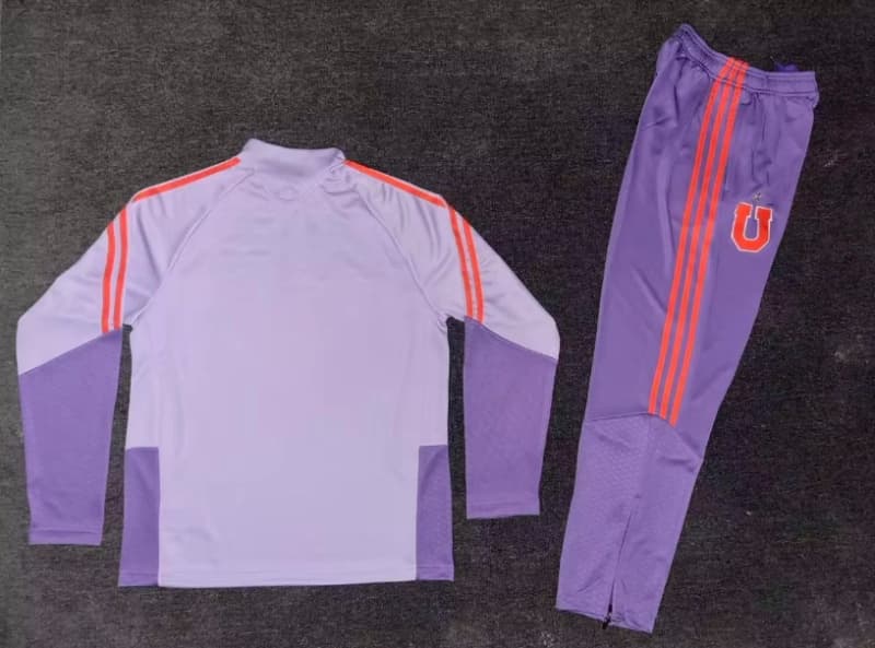 AAA(Thailand) Universidad Chile 2026 Purple Soccer Tracksuit