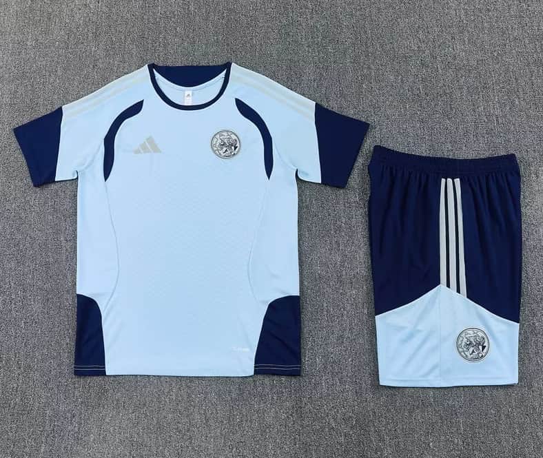 AAA(Thailand) Ajax 26/27 Light Blue Soccer Training Sets AAA(Thailand) Ajax 26/27 Light Blue Soccer Training Sets