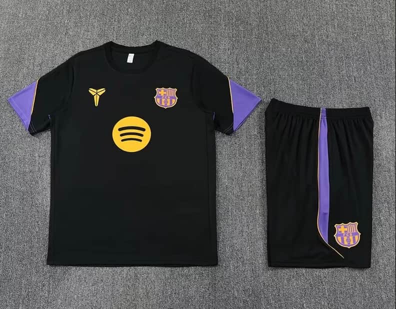 AAA(Thailand) Barcelona 26/27 Black Soccer Training Sets AAA(Thailand) Barcelona 26/27 Black Soccer Training Sets