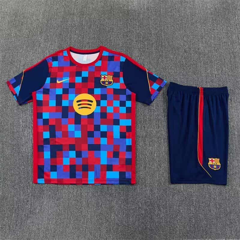 AAA(Thailand) Barcelona 26/27 Blue Red Soccer Training Sets