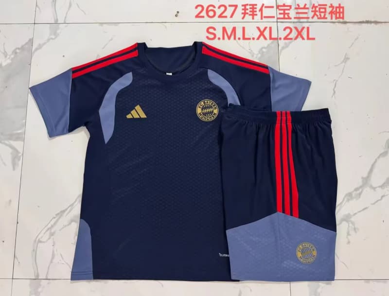 AAA(Thailand) Bayern Munich 26/27 Dark Blue Soccer Training Sets
