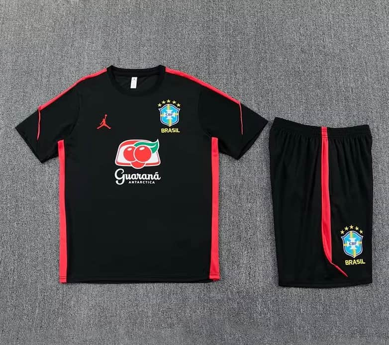 AAA(Thailand) Brazil 2026 Black Soccer Training Sets