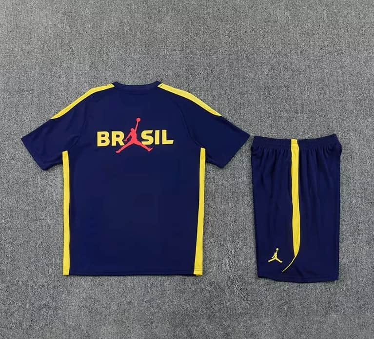 AAA(Thailand) Brazil 2026 Dark Blue Soccer Training Sets