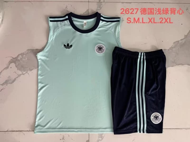 AAA(Thailand) Germany 2026 Light Green Soccer Training Sets