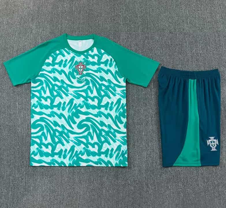 AAA(Thailand) Portugal 2026 Green Soccer Training Sets AAA(Thailand) Portugal 2026 Green Soccer Training Sets