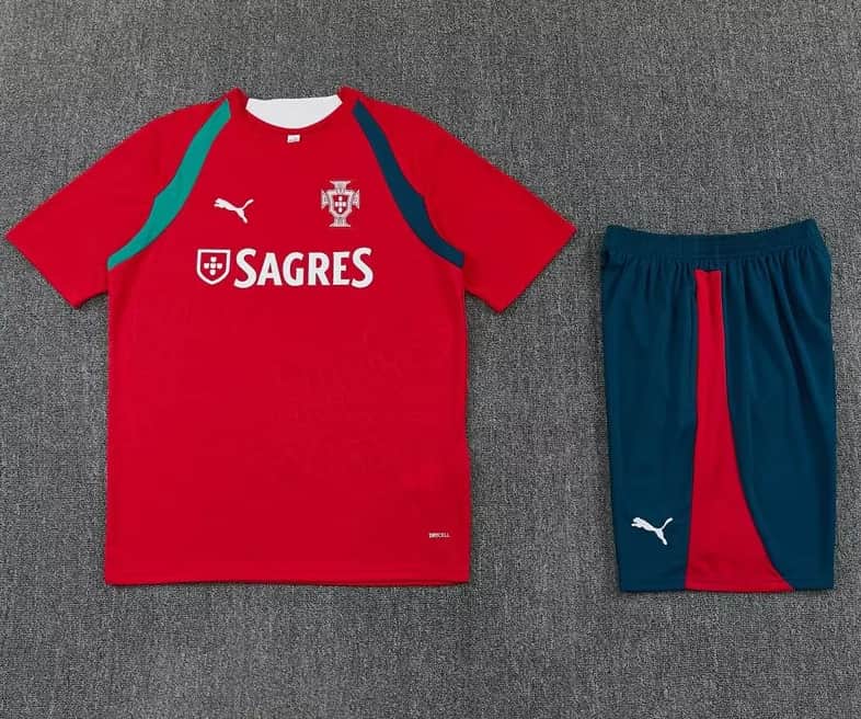 AAA(Thailand) Portugal 2026 Red Soccer Training Sets AAA(Thailand) Portugal 2026 Red Soccer Training Sets