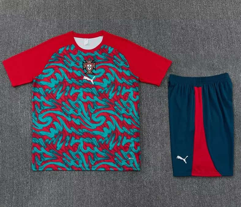 AAA(Thailand) Portugal 2026 Red Green Soccer Training Sets AAA(Thailand) Portugal 2026 Red Green Soccer Training Sets