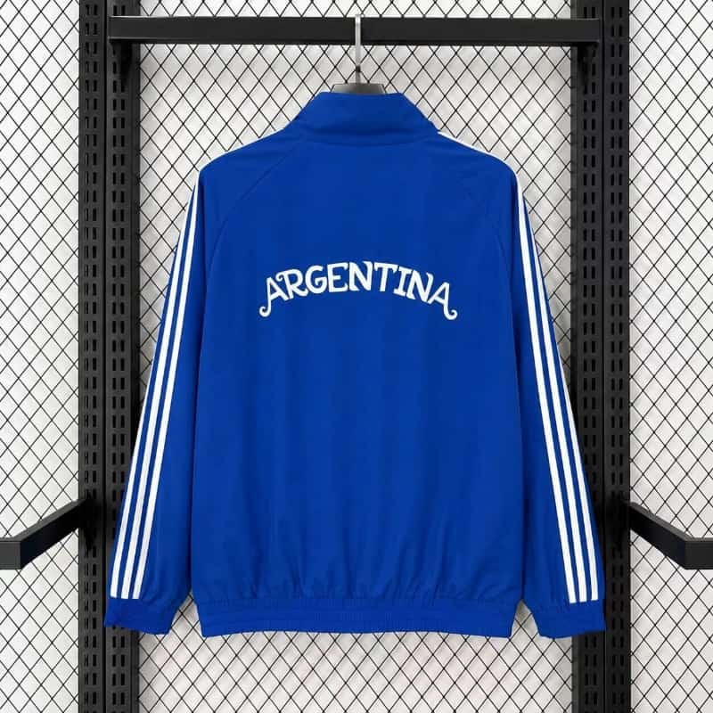 AAA(Thailand) Argentina 2026 Blue Soccer Windbreaker