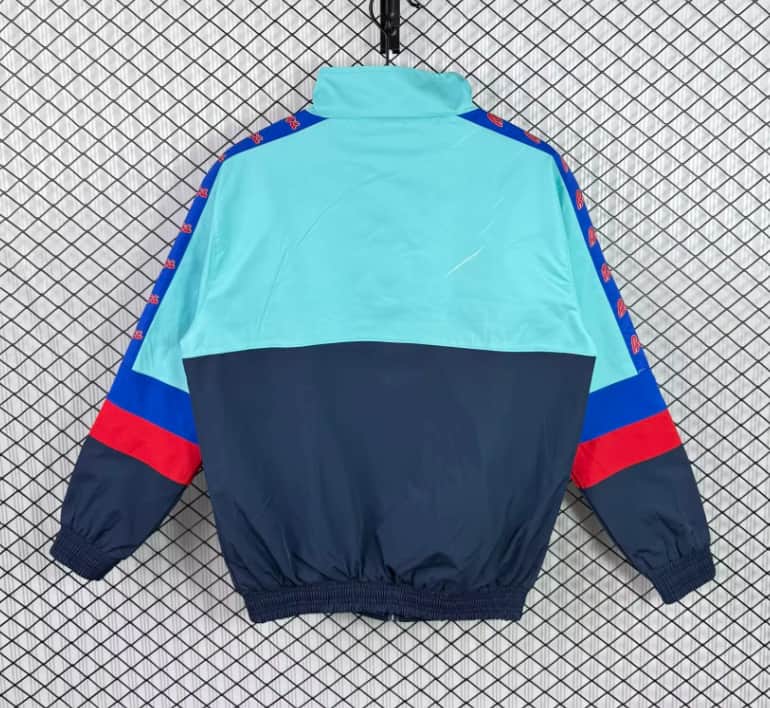 AAA(Thailand) Barcelona 1996/97 Green Soccer Windbreaker