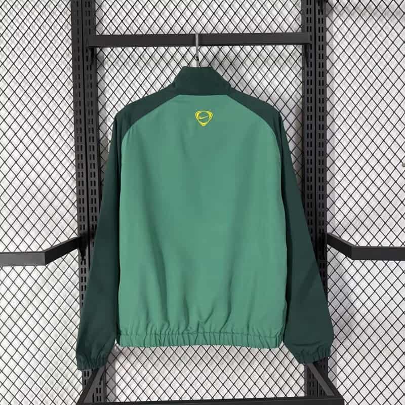 AAA(Thailand) Brazil 2026 Green Soccer Windbreaker