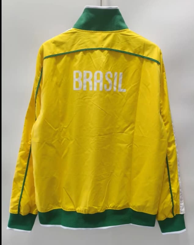 AAA(Thailand) Brazil 2026 Yellow Soccer Windbreaker