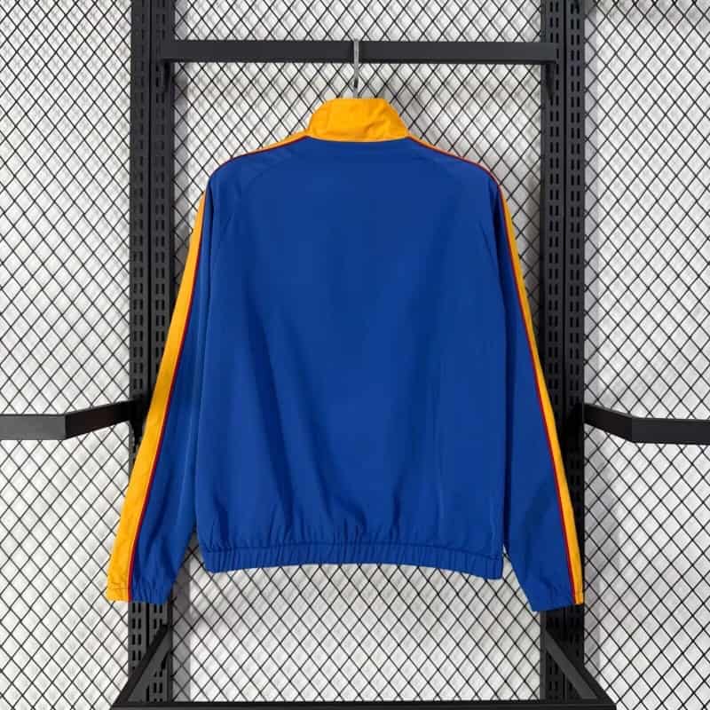 AAA(Thailand) Colombia 2026 Blue Soccer Windbreaker 02