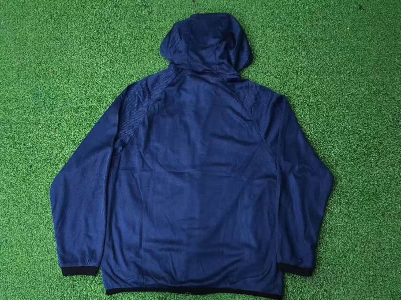 AAA(Thailand) England 2026 Dark Blue Soccer Windbreaker 03