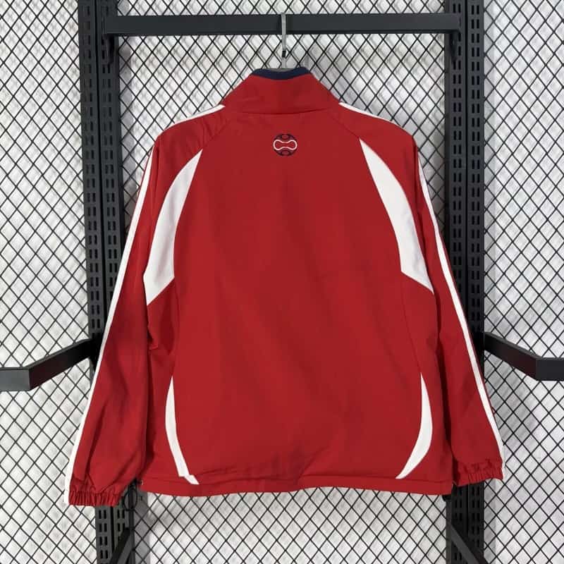 AAA(Thailand) France 2026 Red Soccer Windbreaker