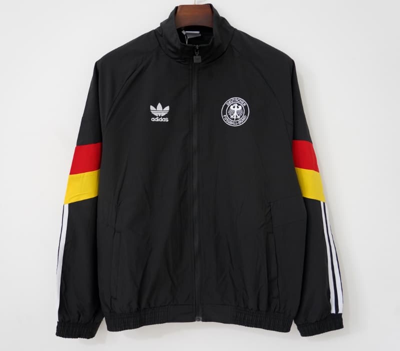 AAA(Thailand) Germany 2026 Black Soccer Windbreaker 03