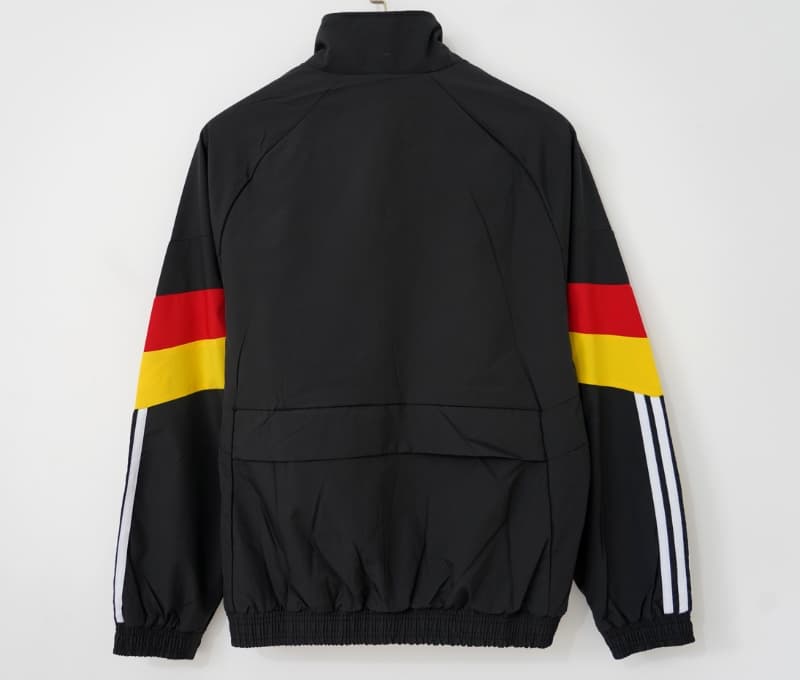 AAA(Thailand) Germany 2026 Black Soccer Windbreaker 03