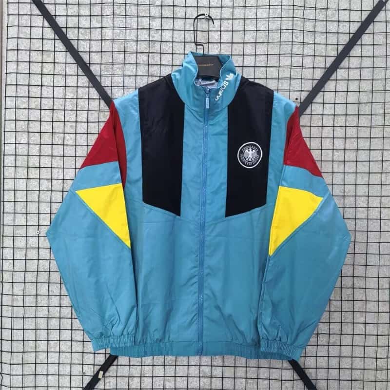 AAA(Thailand) Germany 2026 Light Blue Soccer Windbreaker