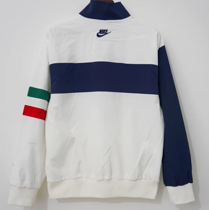 AAA(Thailand) Italy 1996 White Soccer Windbreaker