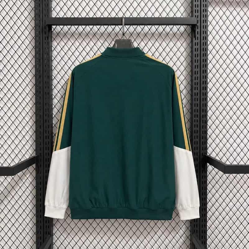 AAA(Thailand) Italy 2026 Green Soccer Windbreaker 02