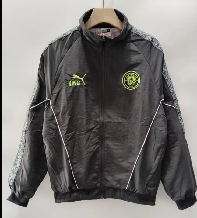 AAA(Thailand) Manchester City 26/27 Dark Grey Soccer Windbreaker