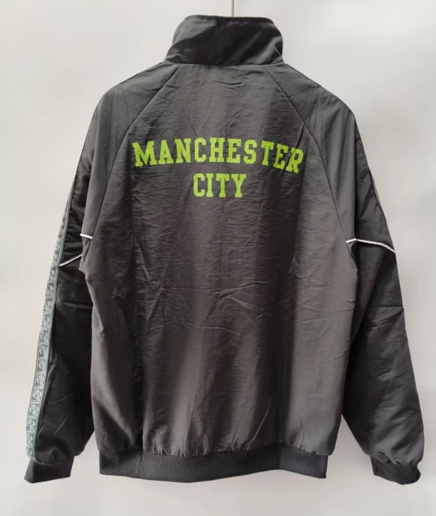 AAA(Thailand) Manchester City 26/27 Dark Grey Soccer Windbreaker