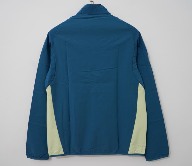 AAA(Thailand) Mexico 2026 Dark Green Soccer Windbreaker 02