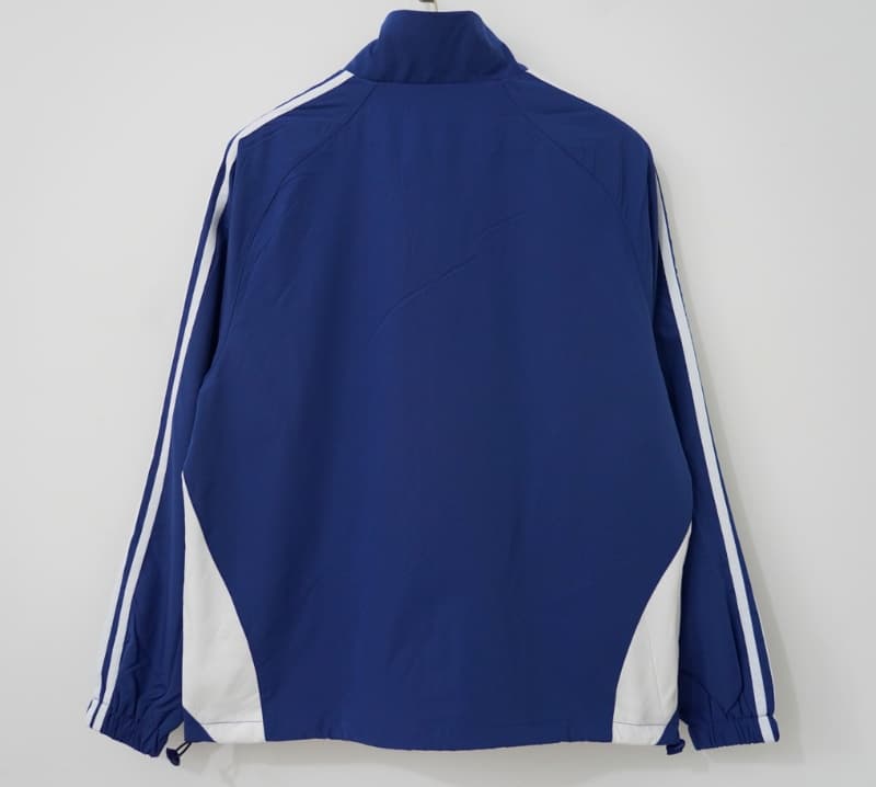 AAA(Thailand) Real Madrid 2010/11 Dark Blue Soccer Windbreaker