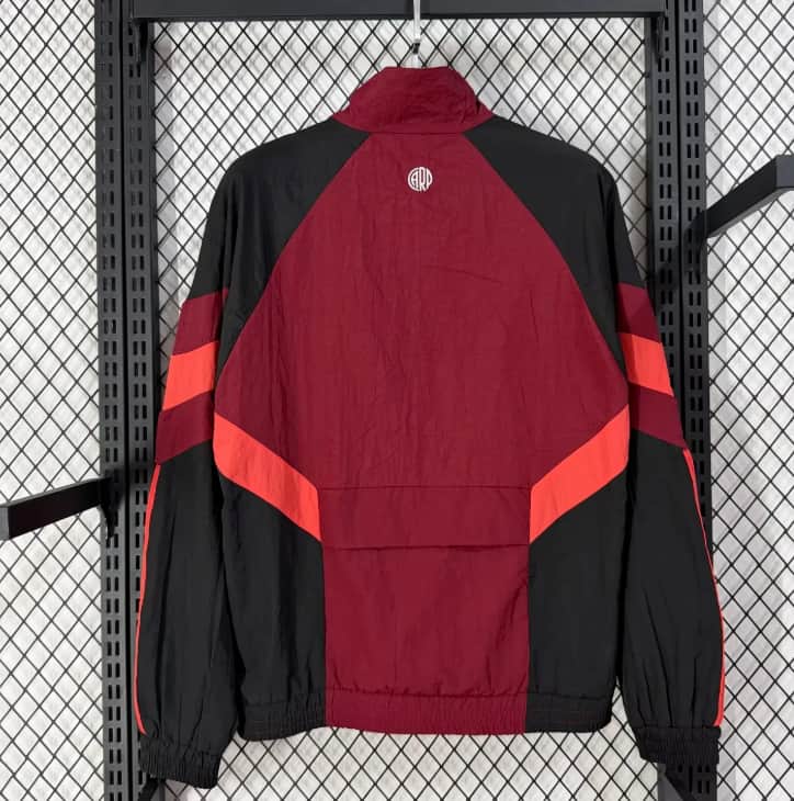 AAA(Thailand) River Plate 2026 Red Soccer Windbreaker