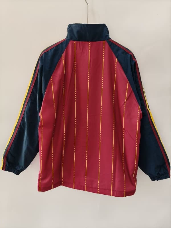 AAA(Thailand) Spain 2026 Red Soccer Windbreaker 04