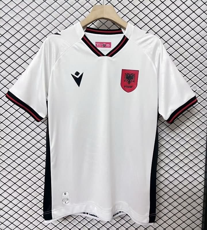 AAA(Thailand) Albania 2025 Away Soccer Jersey