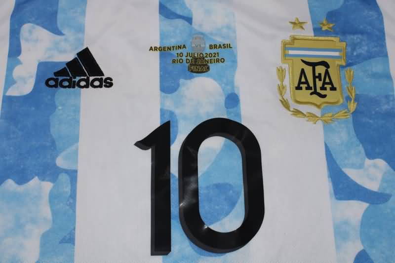 AAA(Thailand) Argentina 2021 Home Copa America Final Soccer Jersey