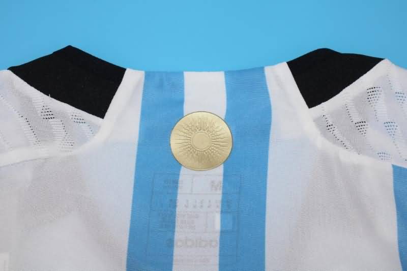 AAA(Thailand) Argentina 2022 World Cup Home Soccer Jersey(Player)