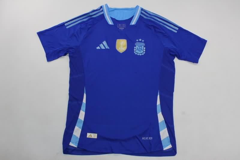 AAA(Thailand) Argentina 2024 Copa America Away Soccer Jersey (Player)