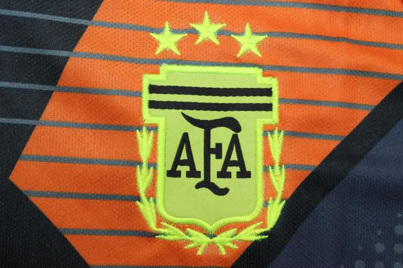 AAA(Thailand) Argentina 2024 Copa America Goalkeeper Black Soccer Jersey