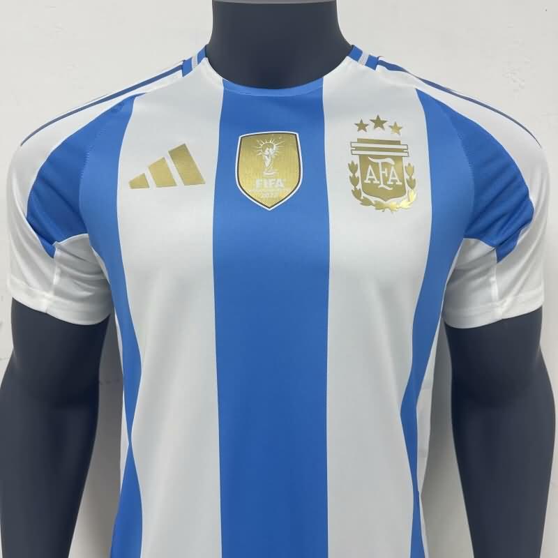 AAA(Thailand) Argentina 2024 Copa America Home Soccer Jersey (Player)