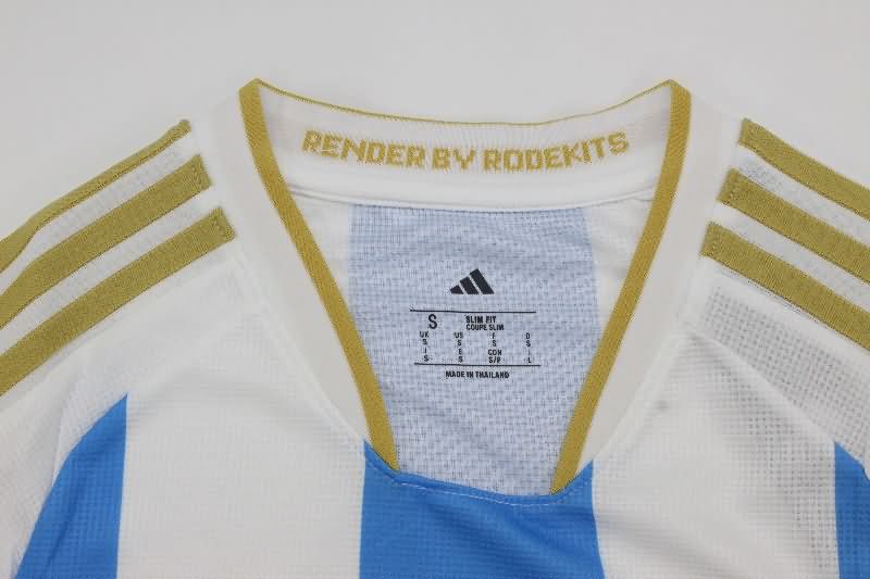 AAA(Thailand) Argentina 2025 Home Soccer Jersey (Player)