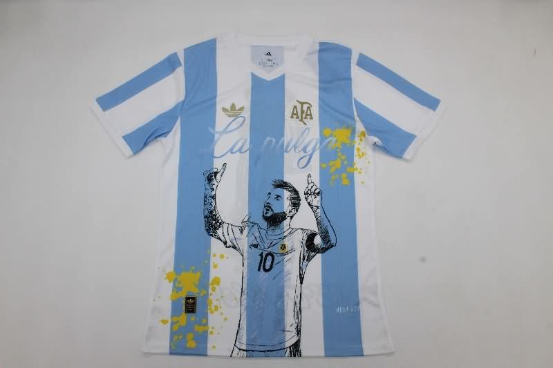 AAA(Thailand) Argentina 2025 MESSI Special Soccer Jersey (Player) 02