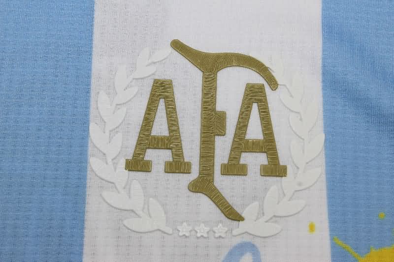 AAA(Thailand) Argentina 2025 MESSI Special Soccer Jersey (Player) 02