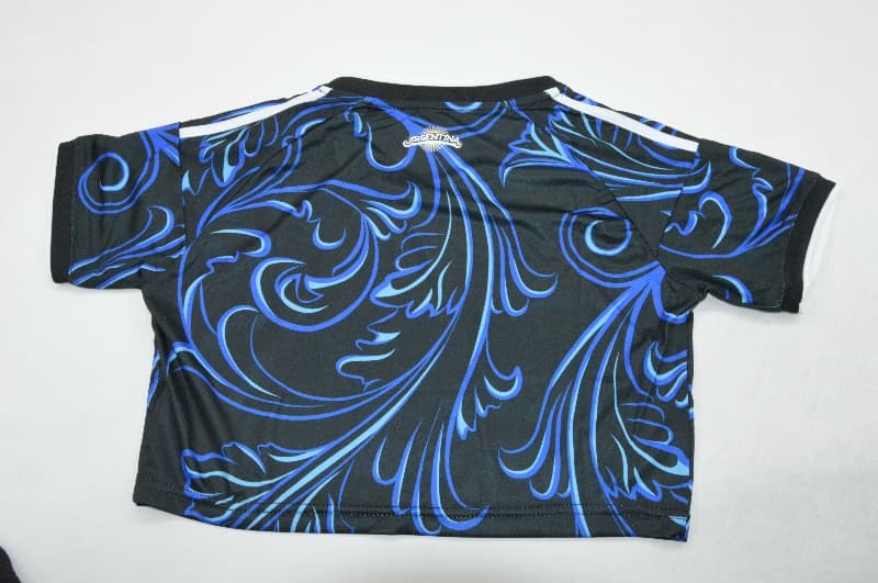 AAA(Thailand) Argentina 2026 Away Women Cropped Soccer Jersey