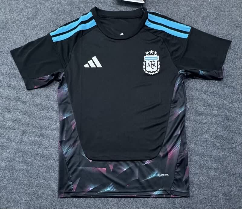 AAA(Thailand) Argentina 2026 World Cup Goalkeeper Black Soccer Jersey