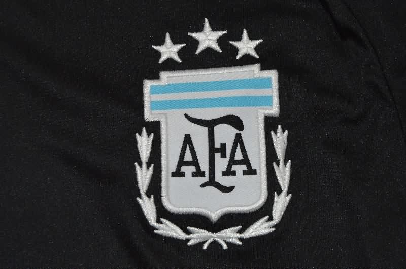 AAA(Thailand) Argentina 2026 World Cup Goalkeeper Black Soccer Jersey