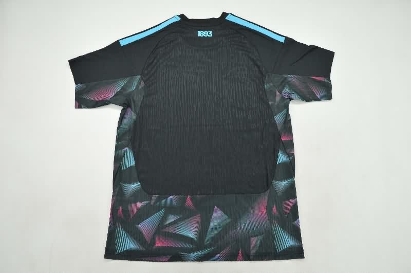 AAA(Thailand) Argentina 2026 World Cup Goalkeeper Black Soccer Jersey (Player)