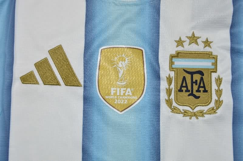 AAA(Thailand) Argentina 2026 World Cup Home Long Sleeve Soccer Jersey
