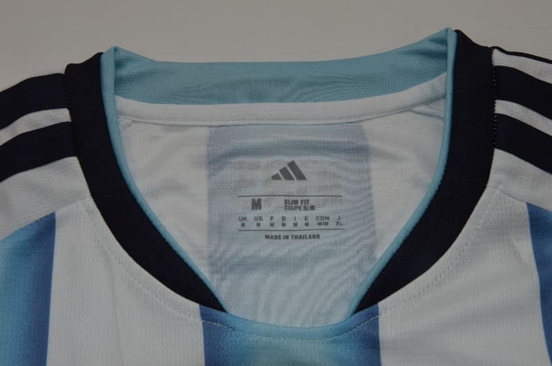 AAA(Thailand) Argentina 2026 Home Women Cropped Soccer Jersey